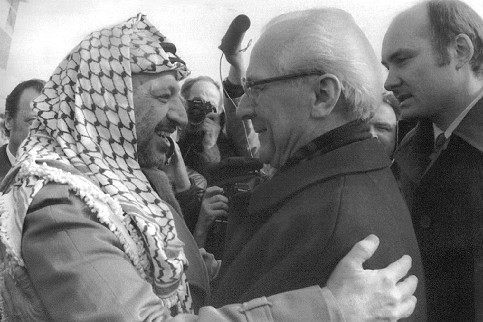 The socialist Germany worked together with the terrorist organization PLO of Arafat..