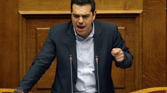 Alexis Tsipras in Athen